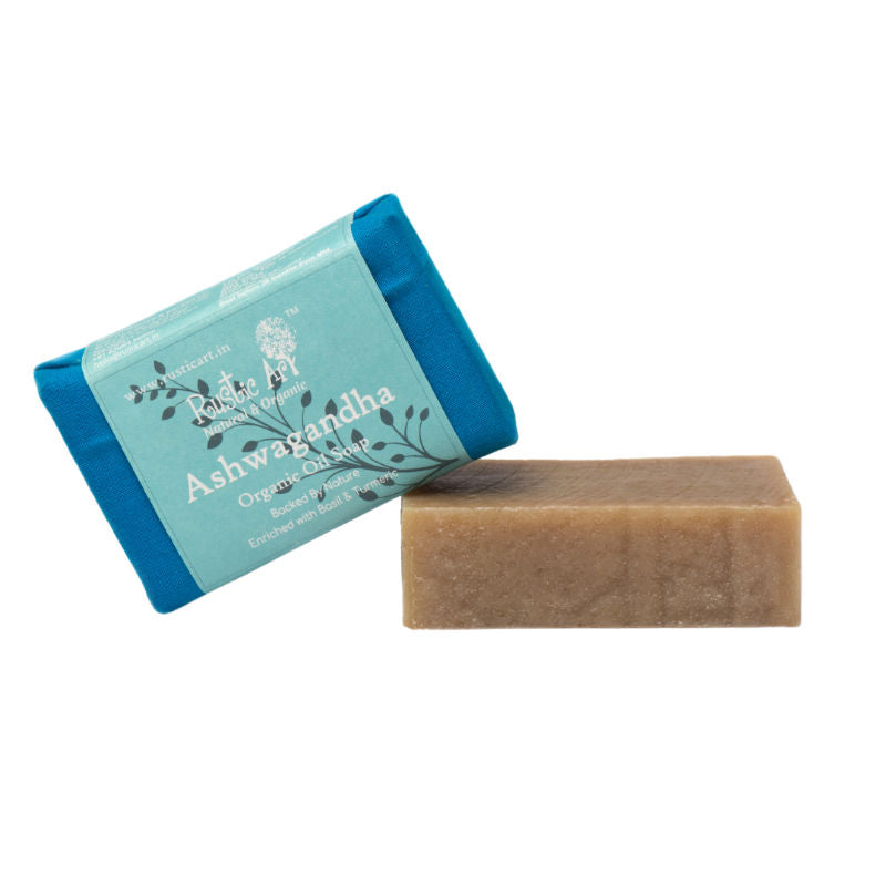 Rustic Art Ashwagandha Organic Oil Soap
