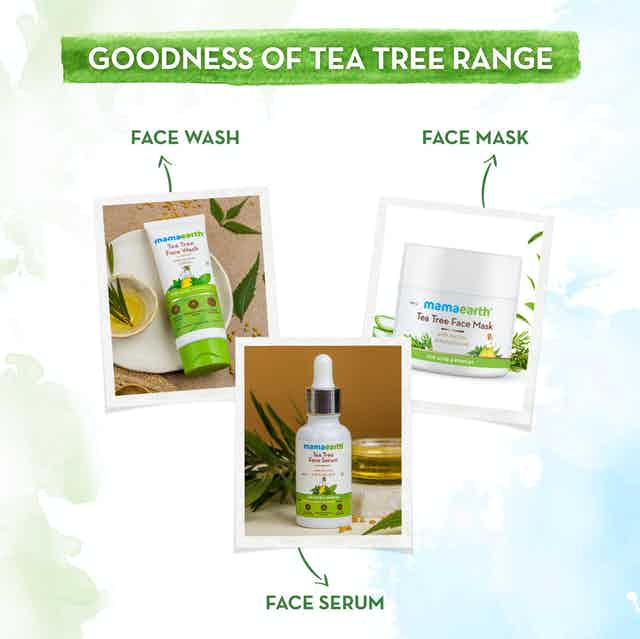 Mamaearth Tea Tree Oil-Free Moisturizer For Face For Oily Skin With Tea Tree & Salicylic Acid