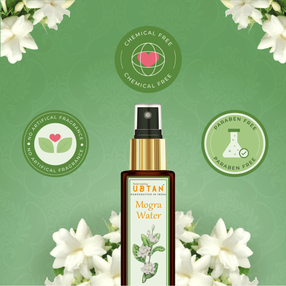 Rejuvenating UBTAN Mogra Water Face & Body Toner