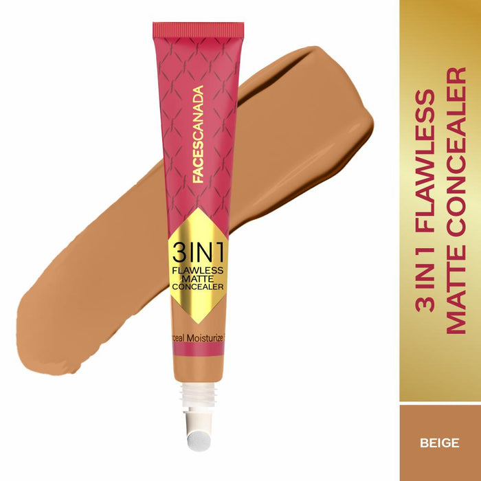 Faces Canada 3 In 1 Flawless Matte Concealer