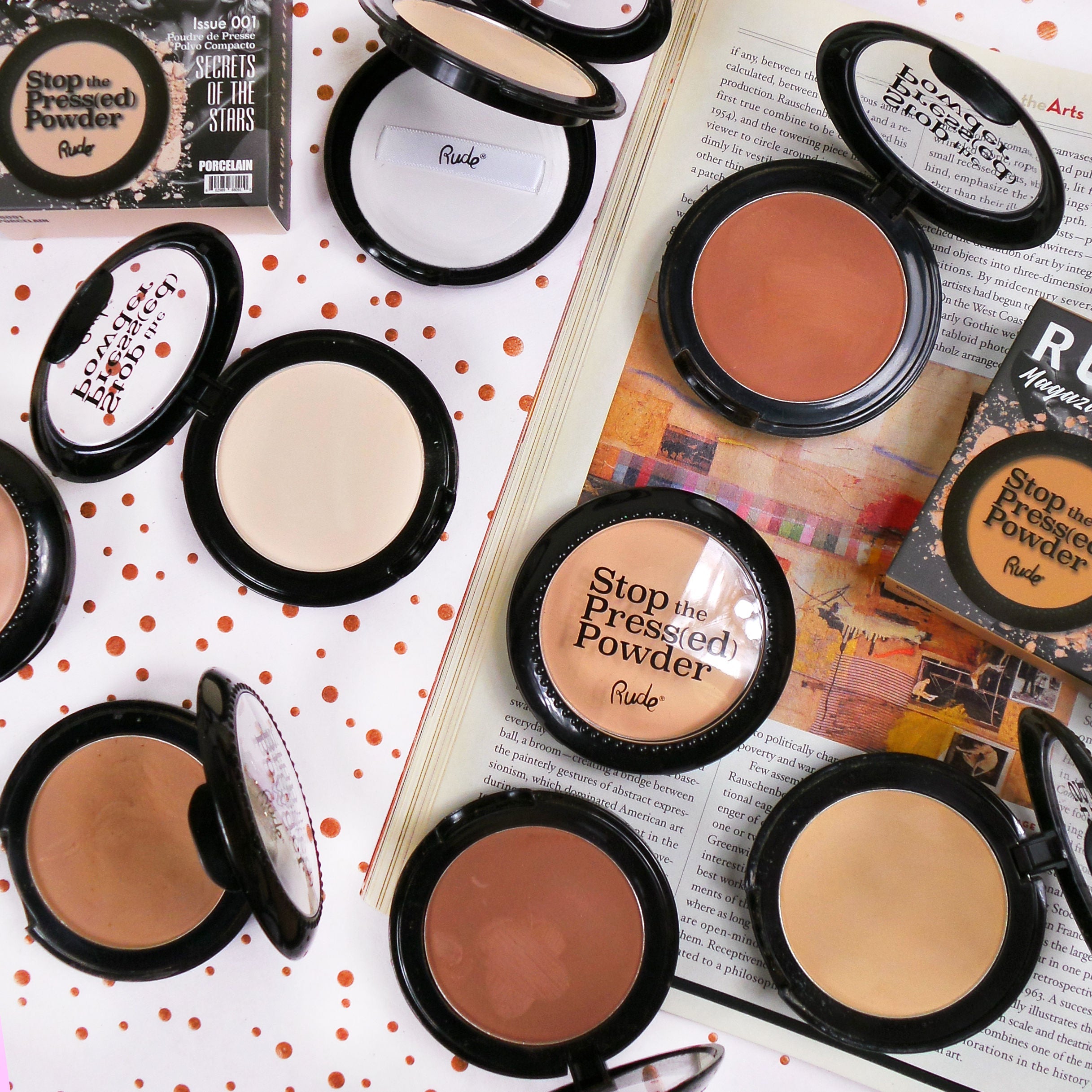Rude Cosmetics Stop The Pressed Powder