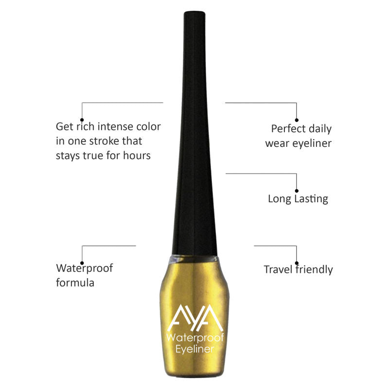 AYA Waterproof Eyeliner - Golden
