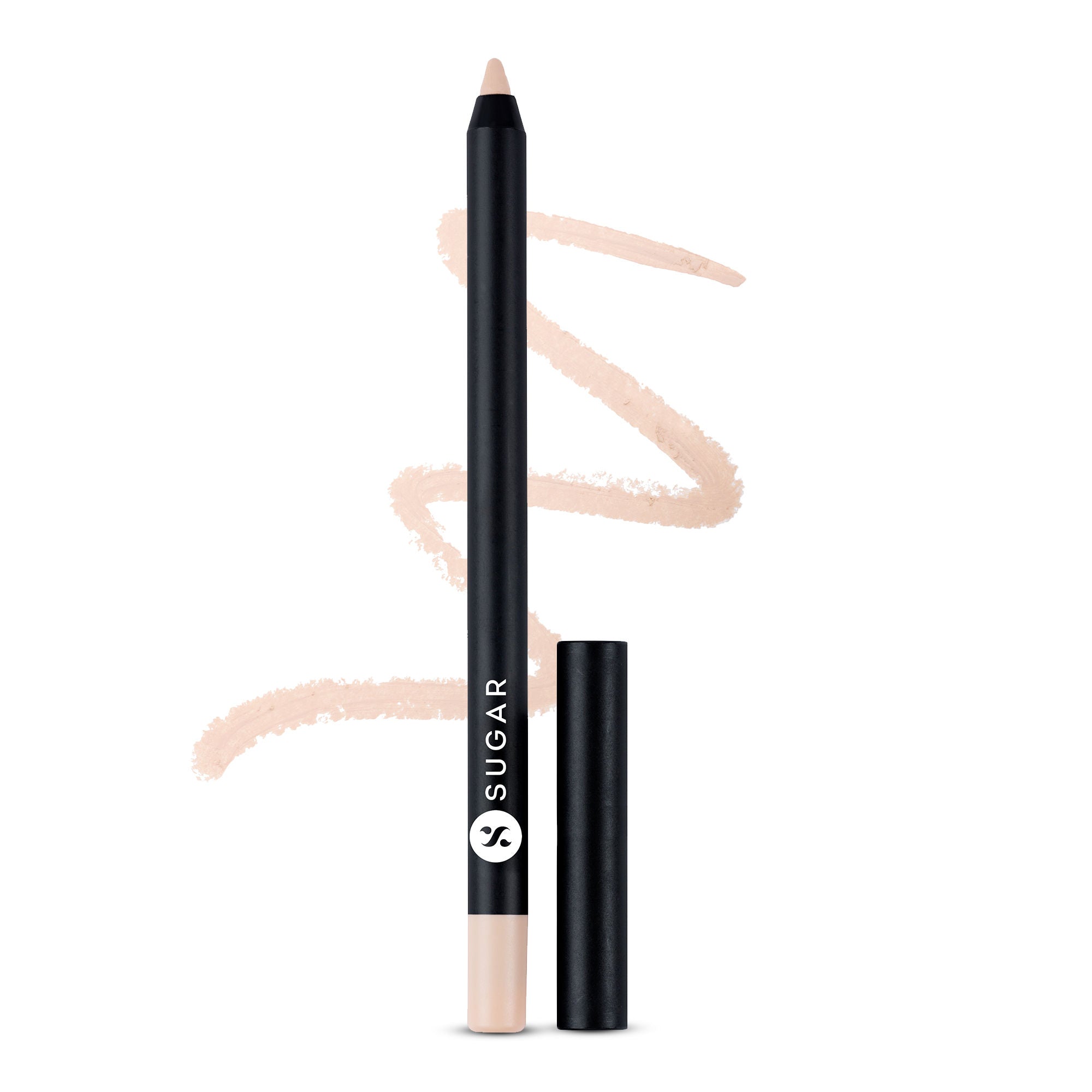 SUGAR Stroke Of Genius Heavy Duty Kohl With Free Sharpener - 01 Back To Black