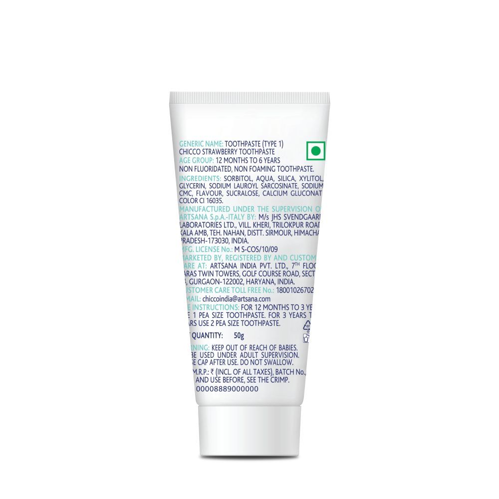 Chicco Strawberry Toothpaste