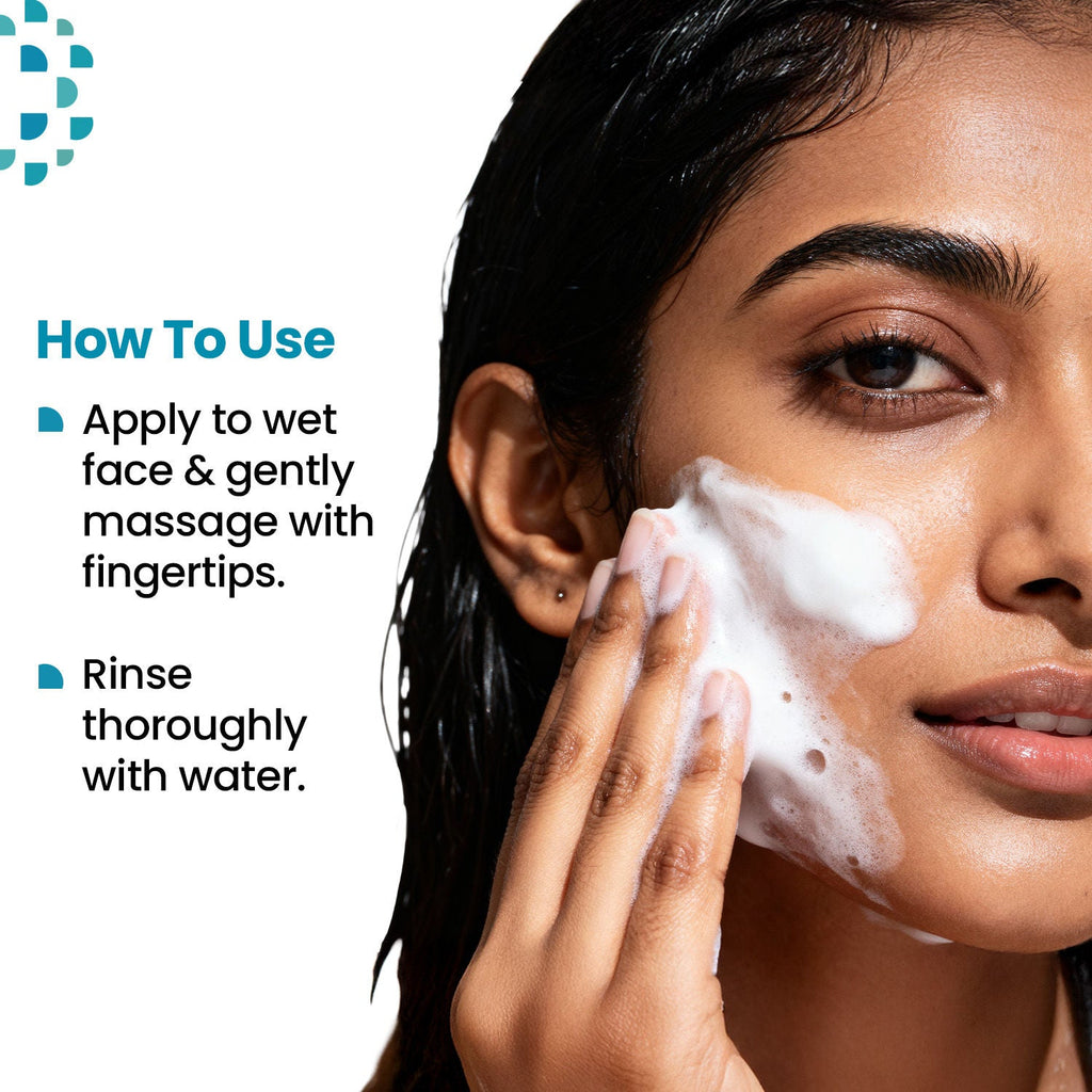 Kaya Brightening Beads Cleanser, with AHA, Vitamin B3 & E for All Skin Types