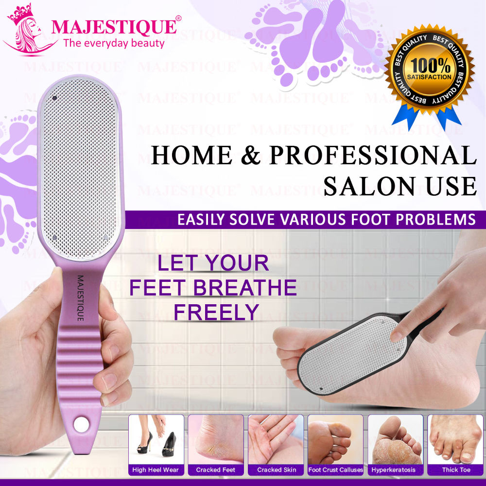 Majestique Curved Foot Scrubber and Pedicure Tool