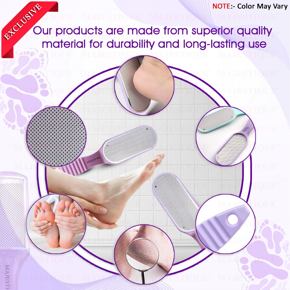 Majestique Curved Foot Scrubber and Pedicure Tool