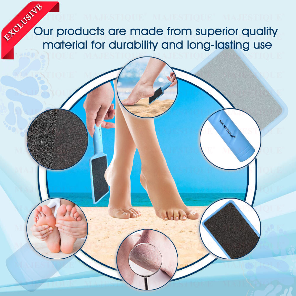 Majestique Dual Sided Large Foot Filer and Pedicure Tool
