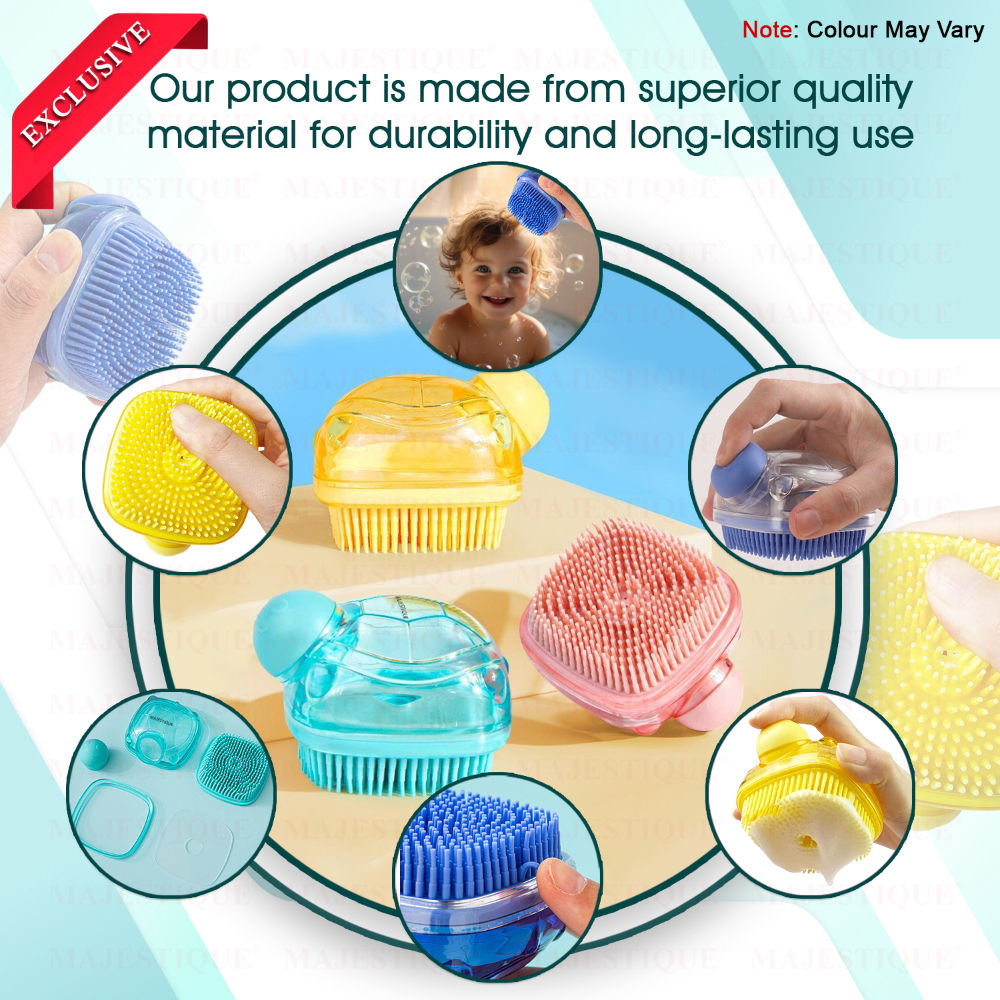 Majestique Liquid Dispensing Bath Scrubber