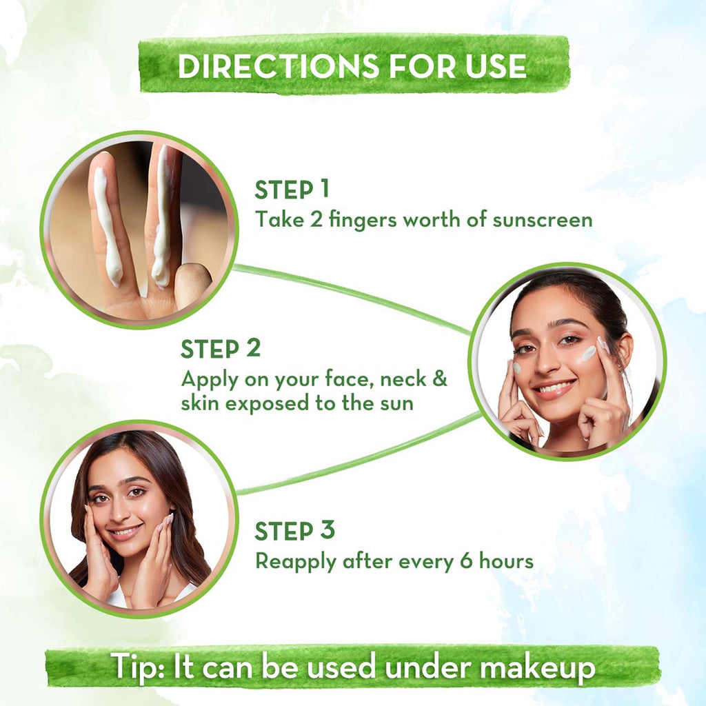 Mamaearth Rice Water Dewy Sunscreen SPF 50 for Tan Protection