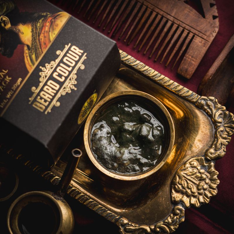 Shesha Ayurveda Beard Color For Men - Natural Black