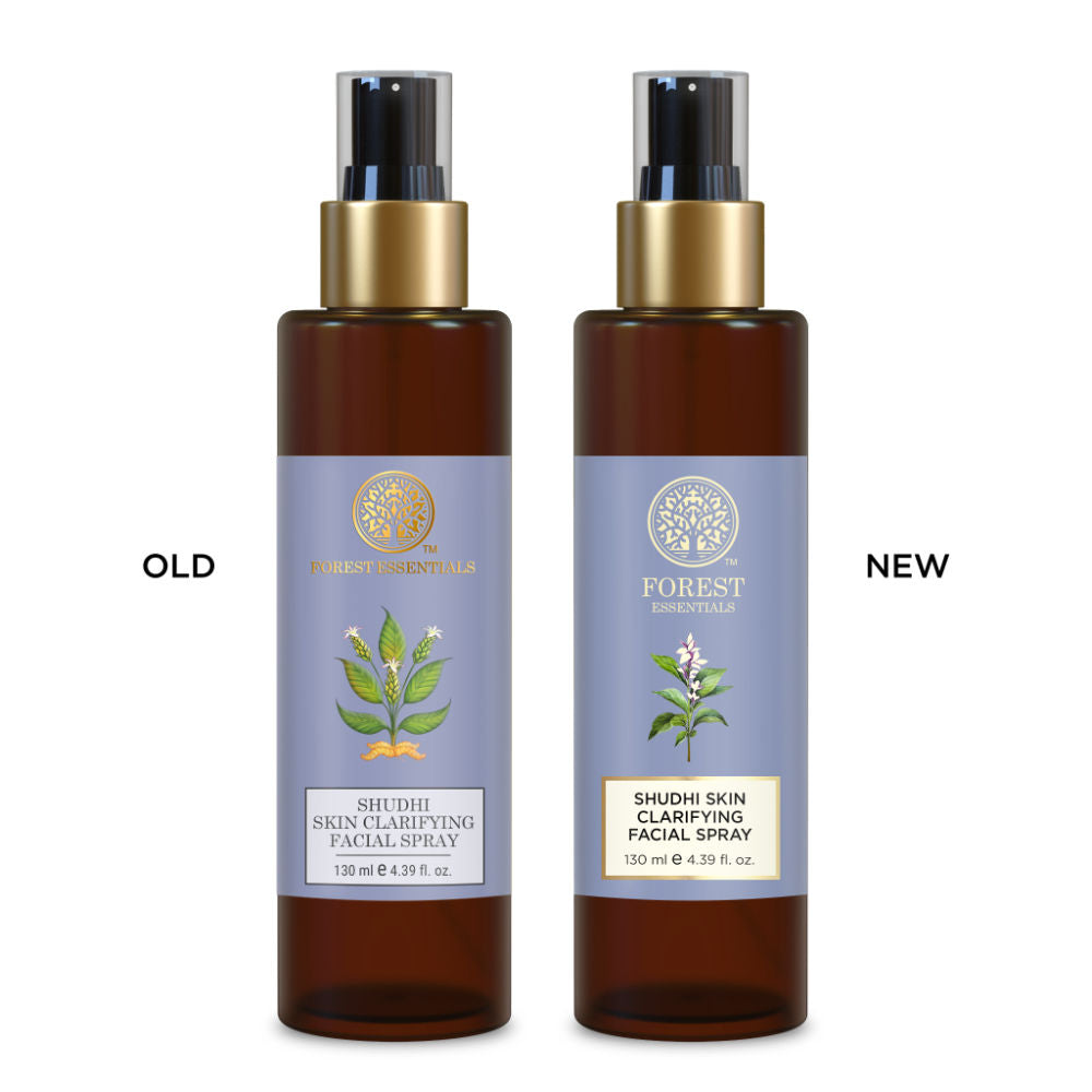 Forest Essentials Shudhi Skin Clarifying Facial Spray - Hydrating Toner for Acne Prone Skin