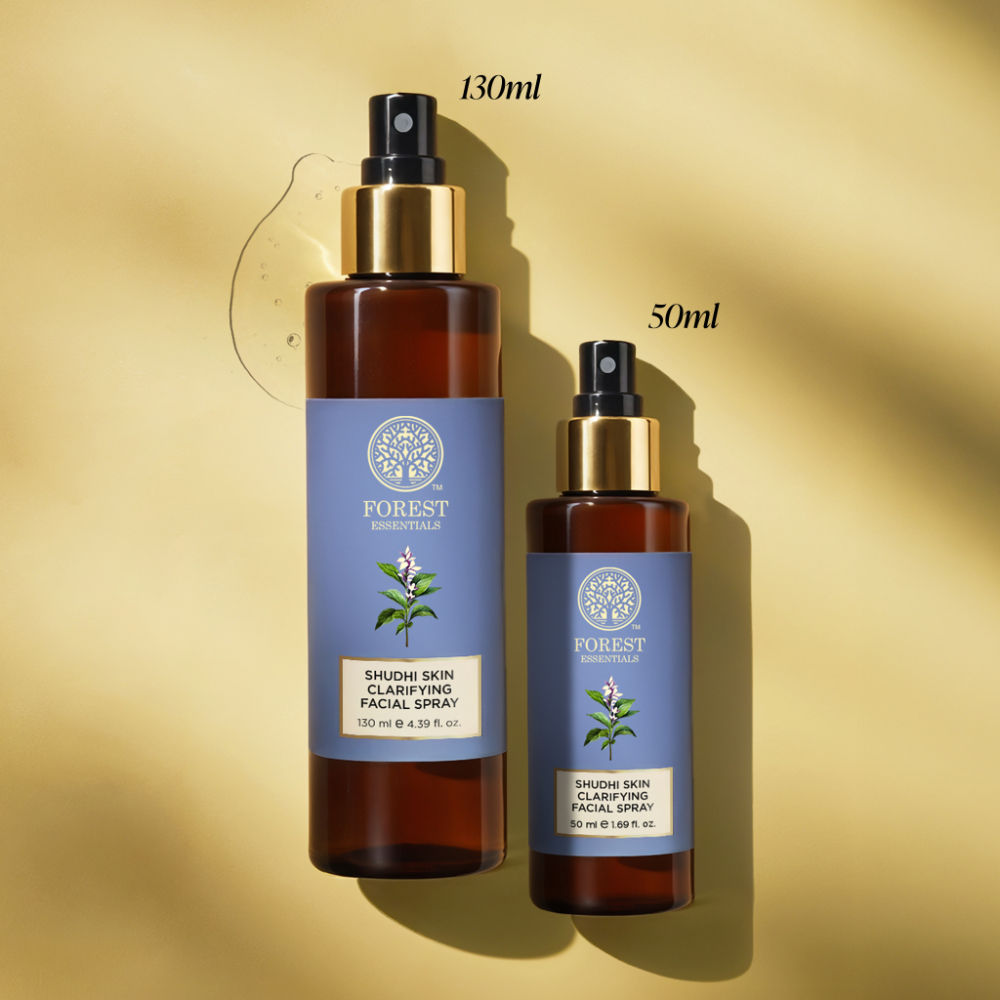 Forest Essentials Shudhi Skin Clarifying Facial Spray - Hydrating Toner for Acne Prone Skin