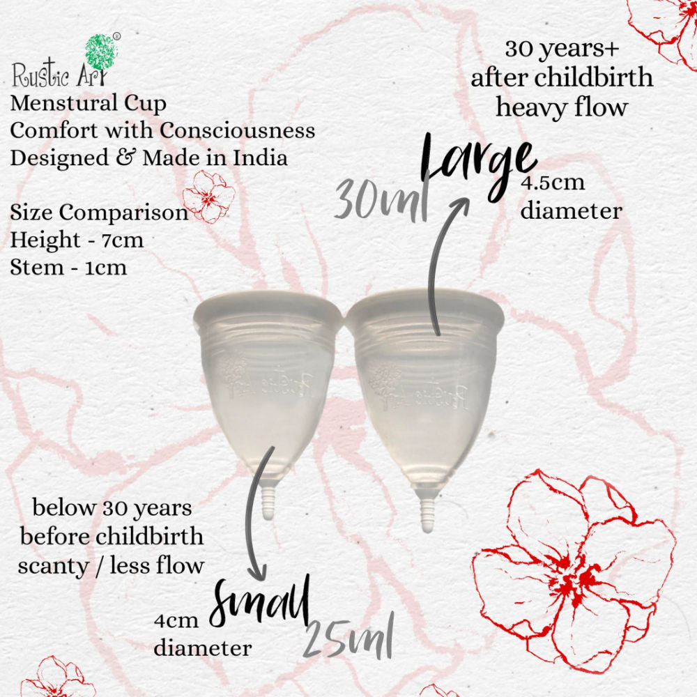 Rustic Art Menstrual Cup - Small