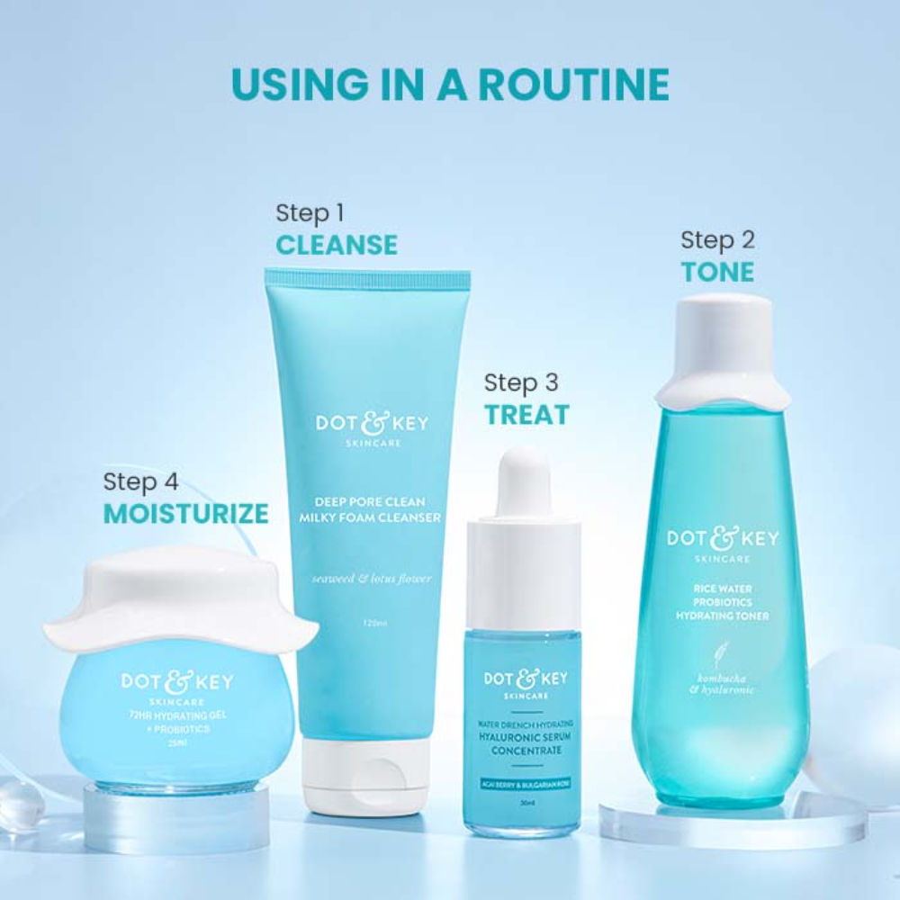 Dot & Key Deep Pore Clean Milky Foam Cleanser