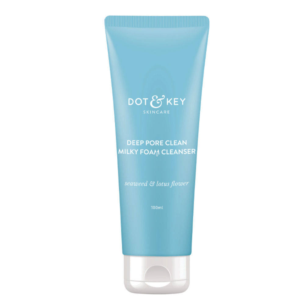 Dot & Key Deep Pore Clean Milky Foam Cleanser