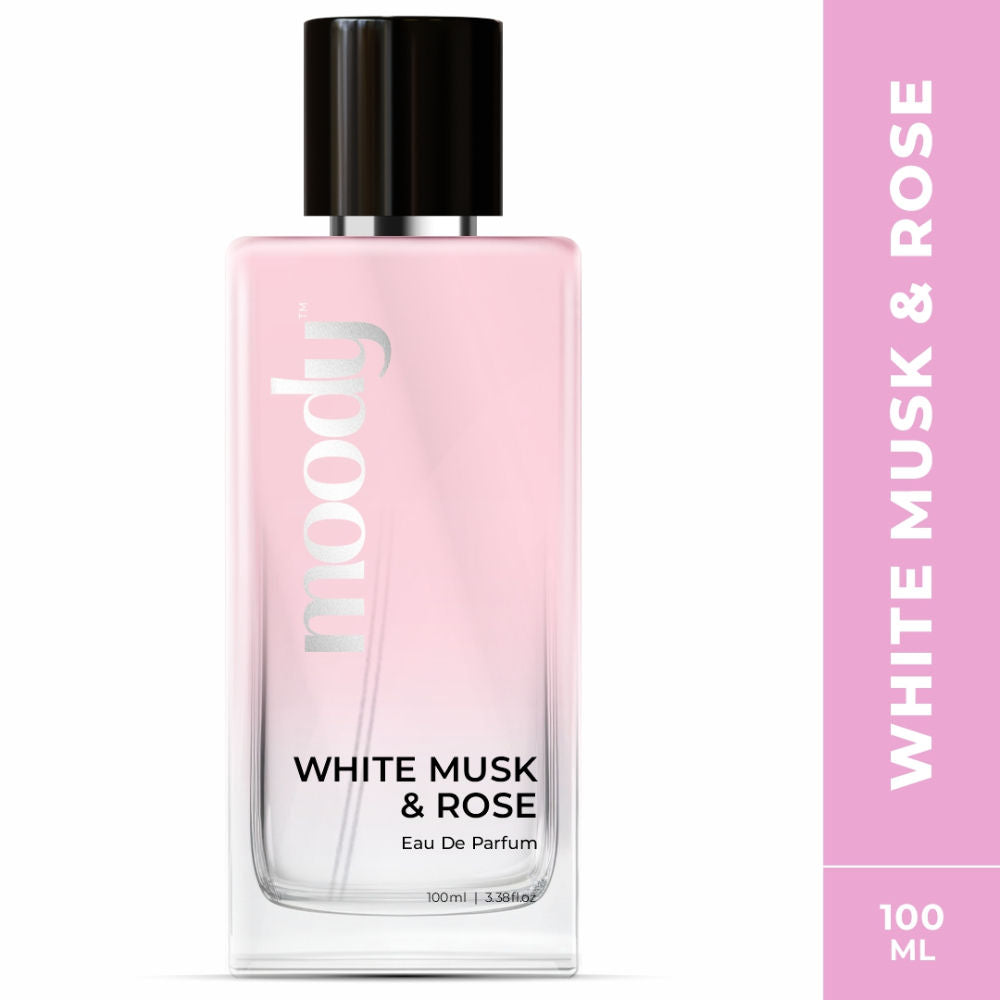 Moody White Musk & Rose Eau De Perfume for Women