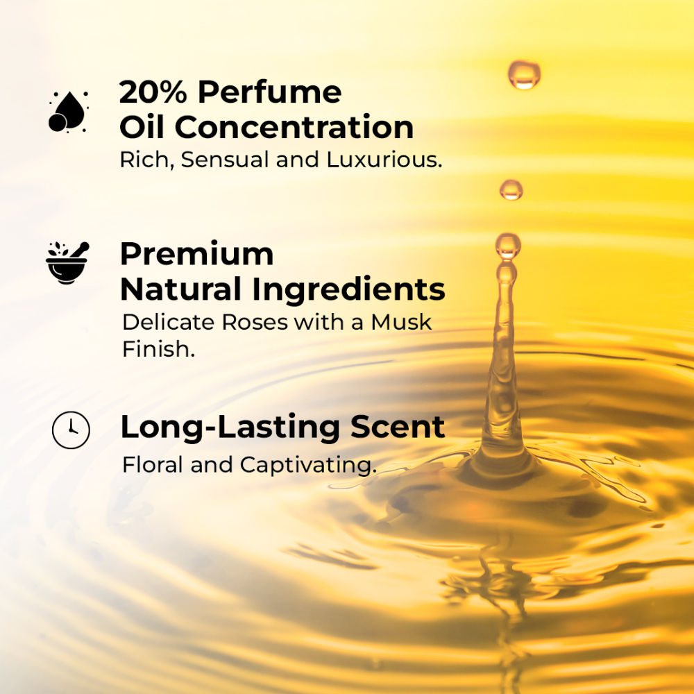 Moody White Musk & Rose Eau De Perfume for Women
