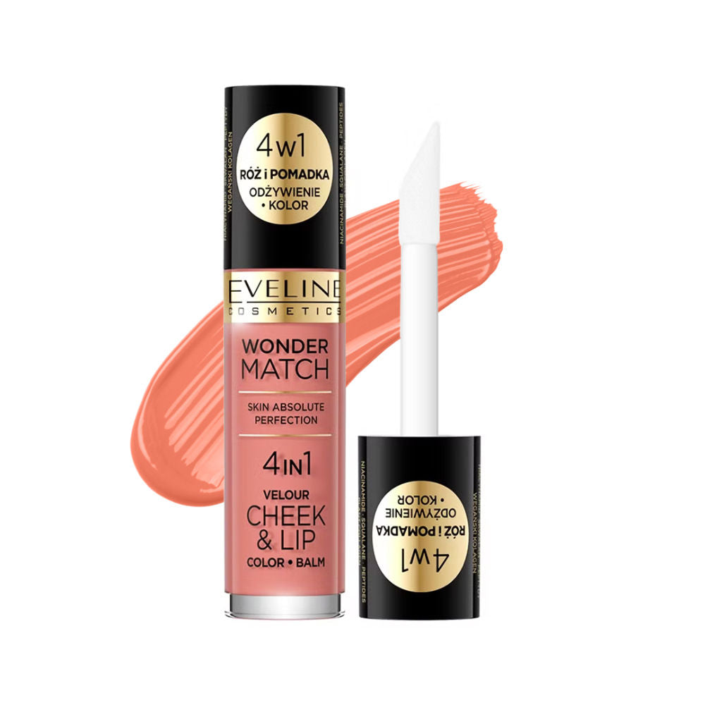Eveline Cosmetics Wonder Match 4 In 1 Cheek & Lip