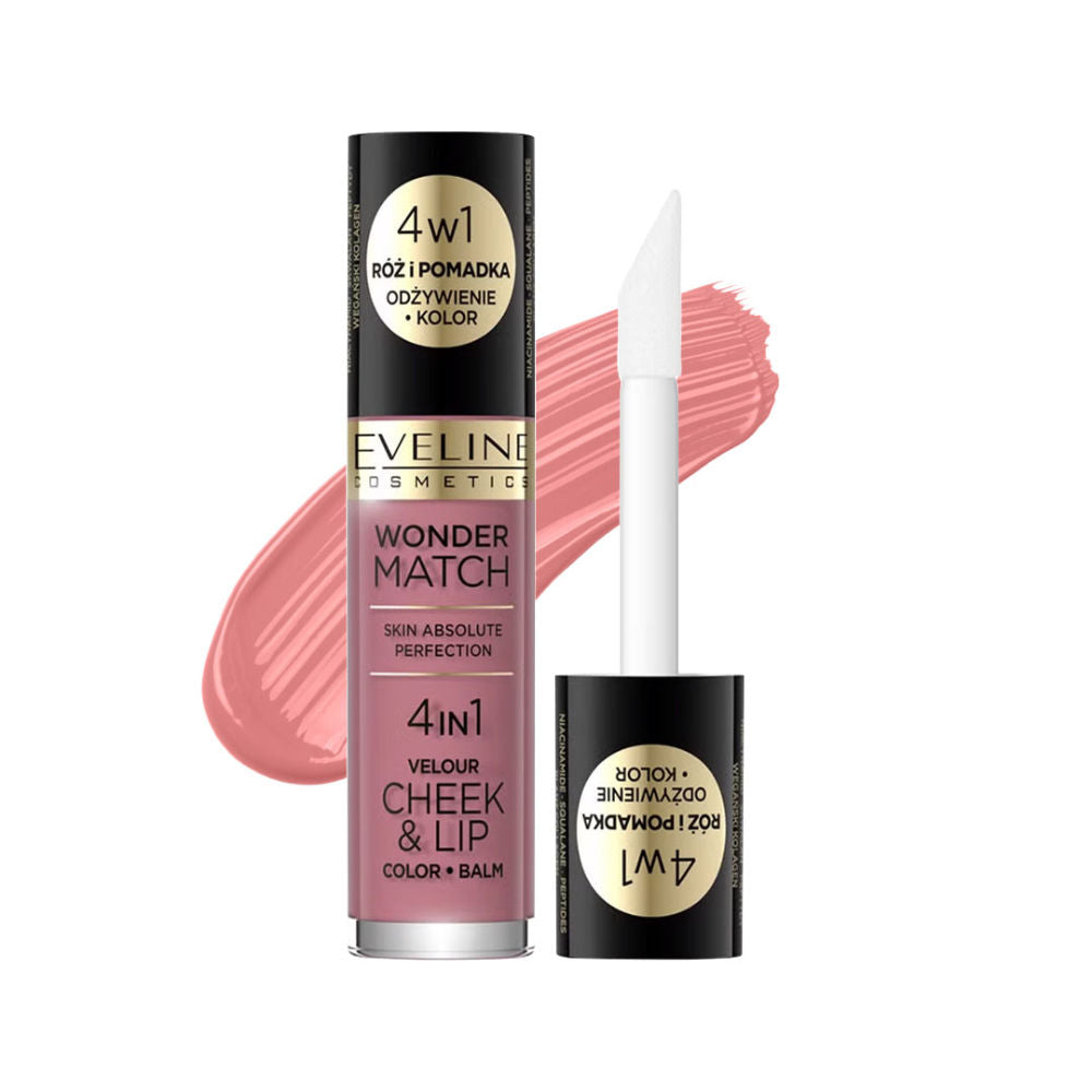 Eveline Cosmetics Wonder Match 4 In 1 Cheek & Lip