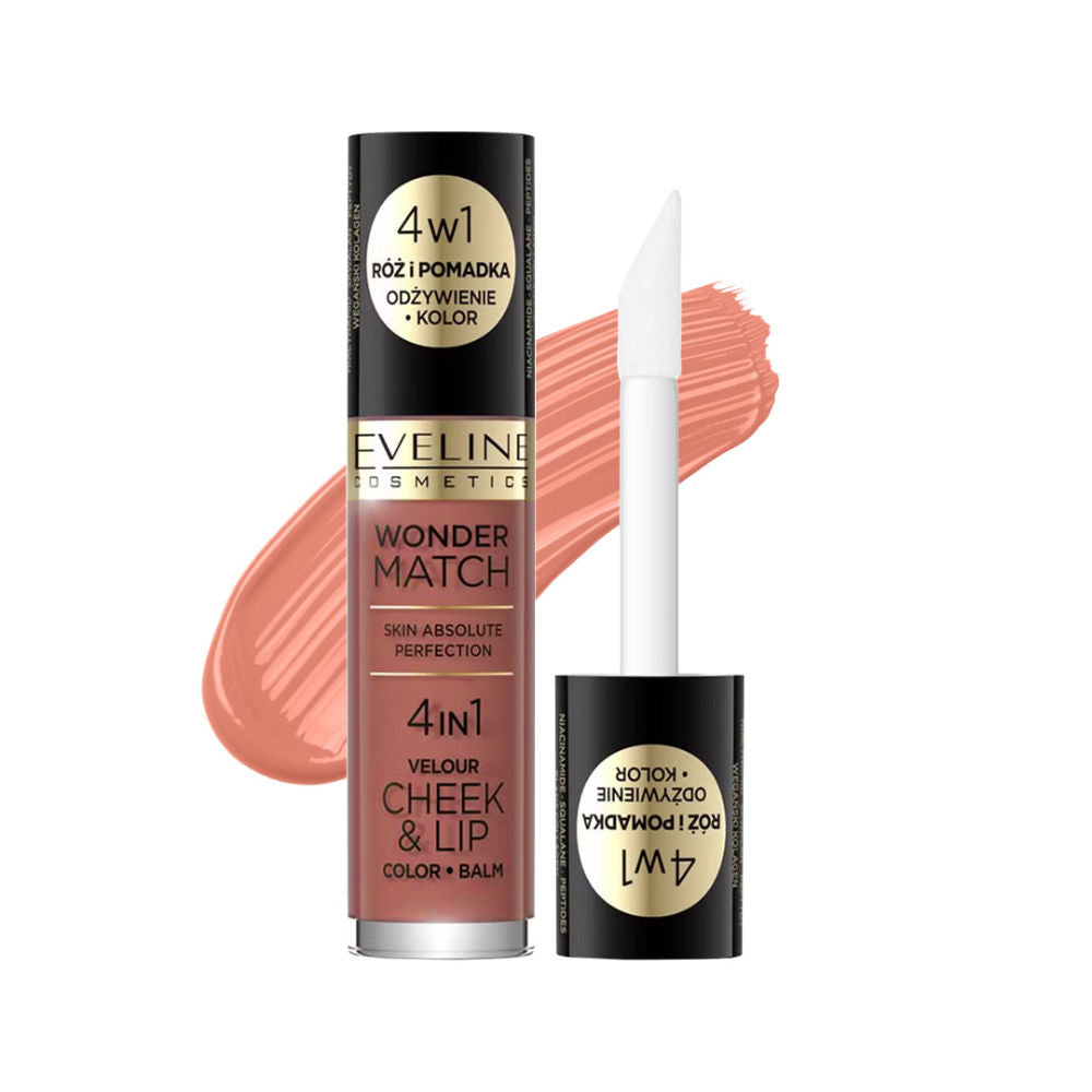 Eveline Cosmetics Wonder Match 4 In 1 Cheek & Lip
