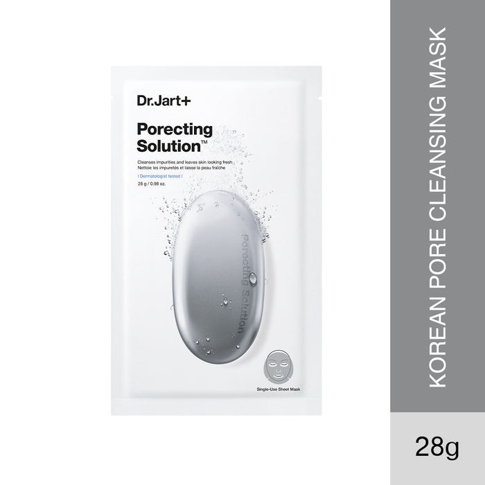 Dr.Jart+ Dermask Porecting Solution Face Mask – Sheet Mask For Blackheads & Oil Control