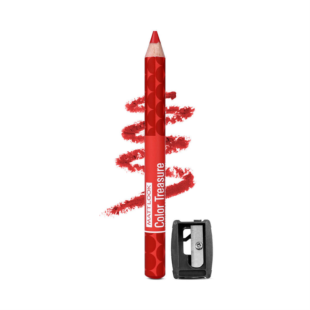 Matt look Color Treasure Luxury Matte Lip Pencil Crayon