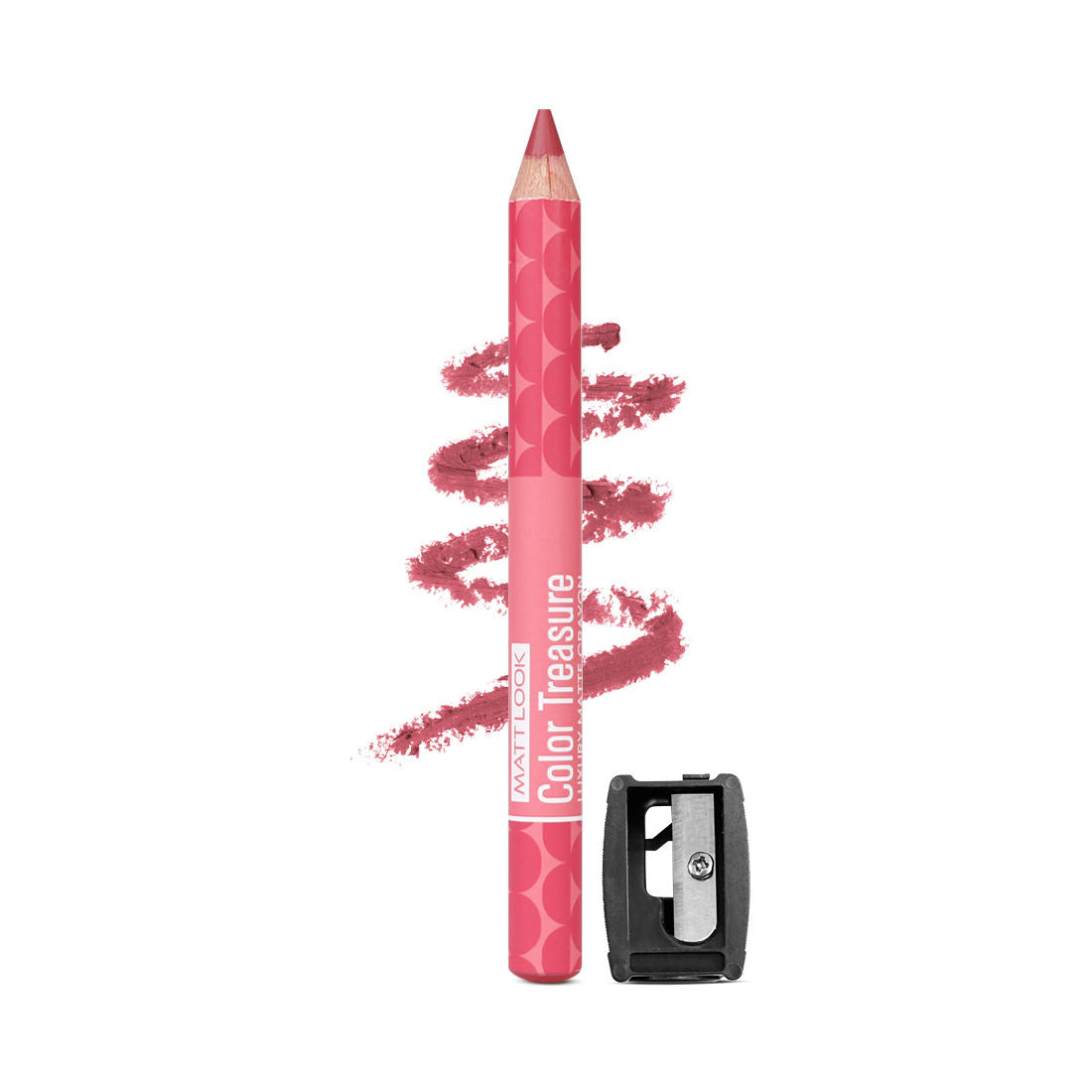 Matt look Color Treasure Luxury Matte Lip Pencil Crayon