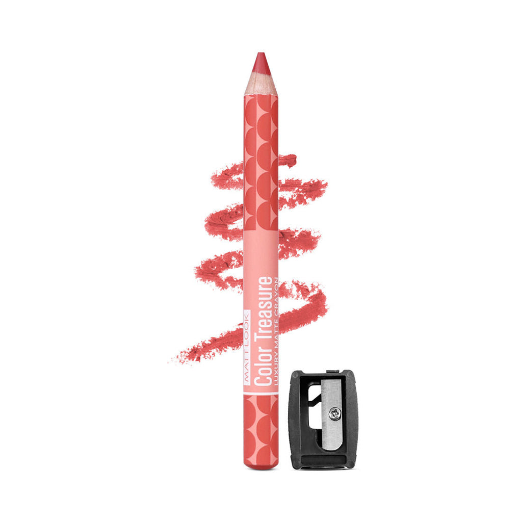 Matt look Color Treasure Luxury Matte Lip Pencil Crayon