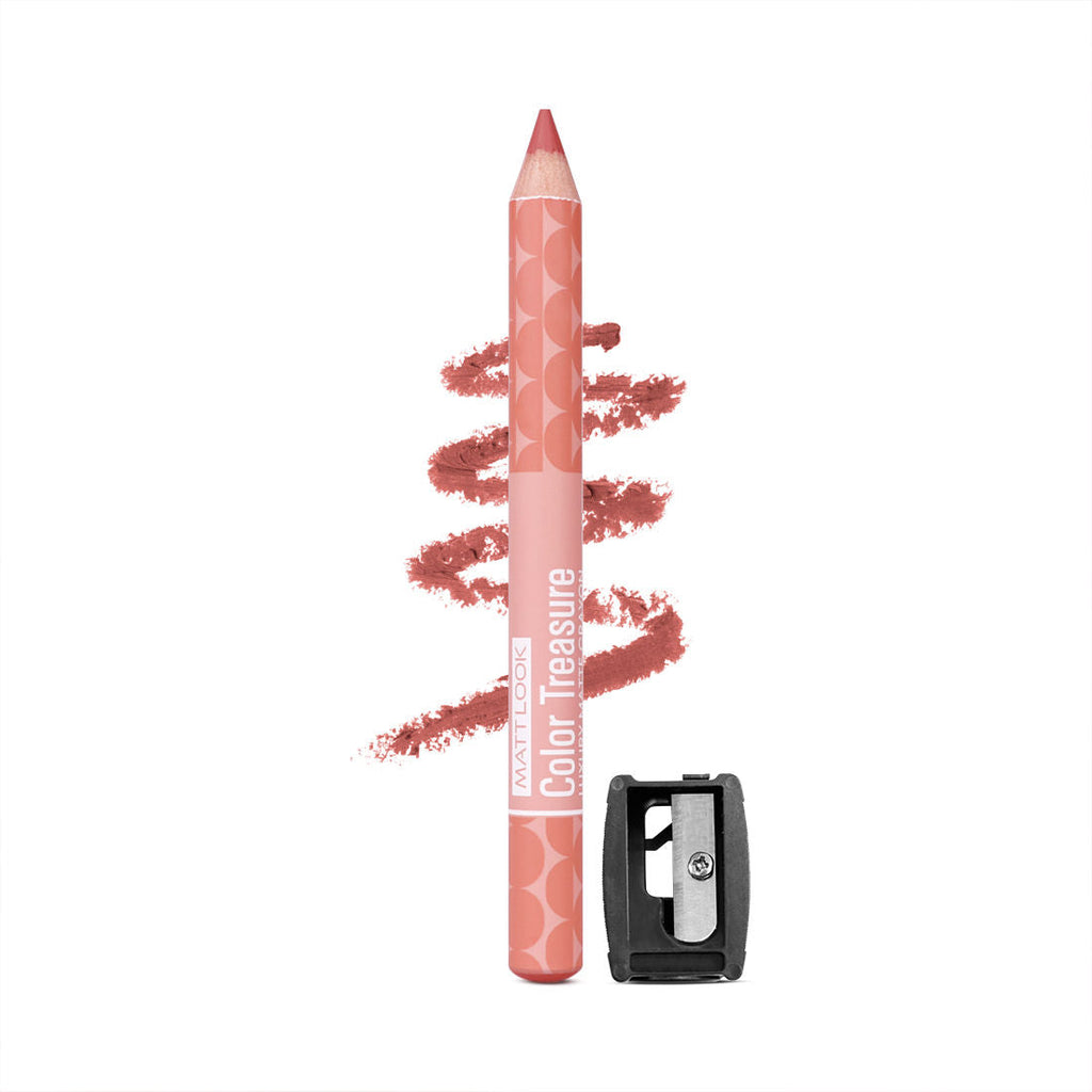 Matt look Color Treasure Luxury Matte Lip Pencil Crayon