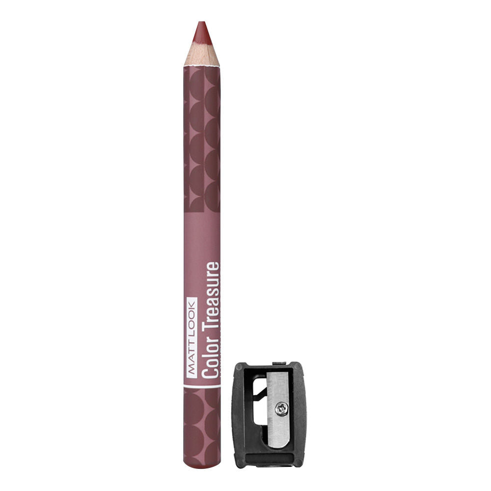 Matt look Color Treasure Luxury Matte Lip Pencil Crayon
