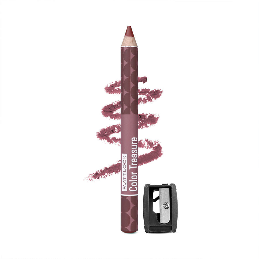 Matt look Color Treasure Luxury Matte Lip Pencil Crayon