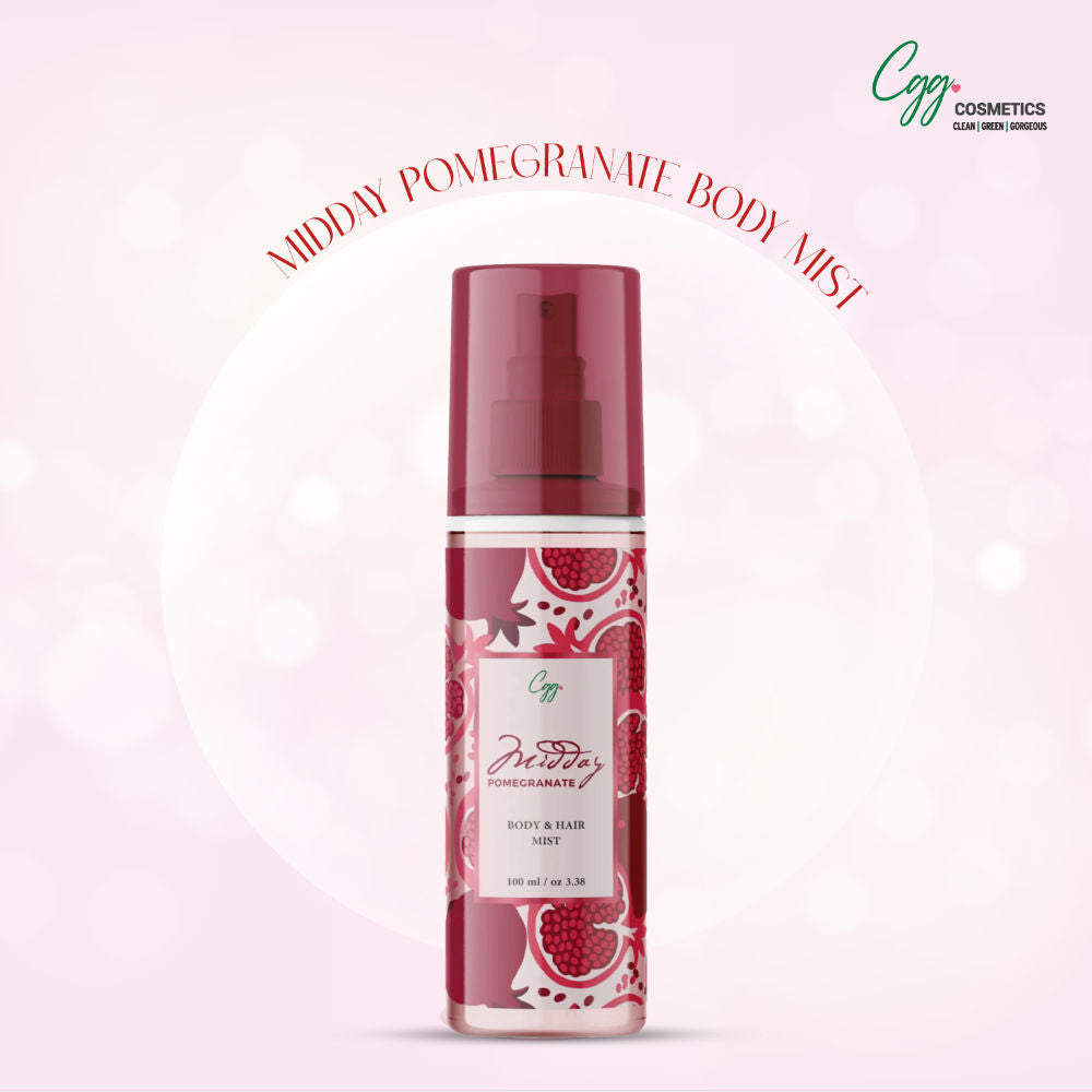 CGG Cosmetics Midday Pomegranate Body & Hair Mist With No Alcohol For Woman