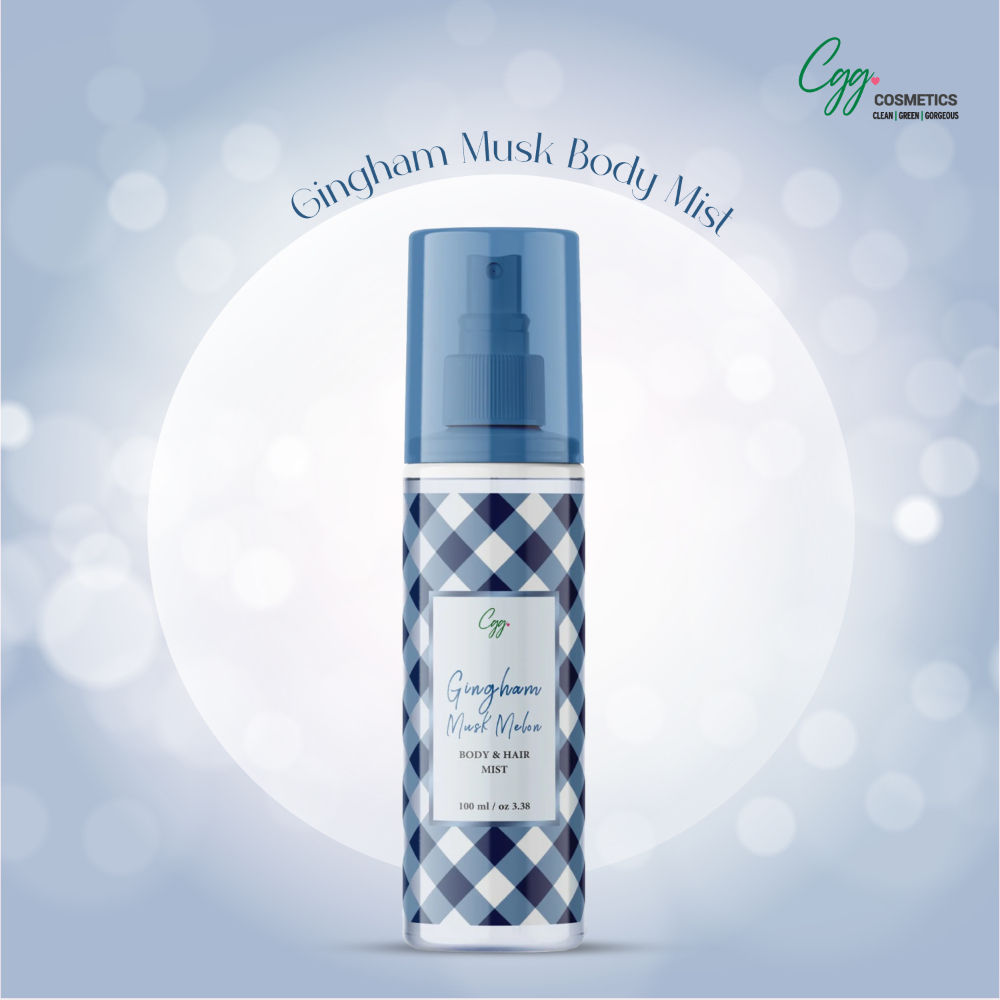CGG Cosmetics Gingham Musk Body & Hair Mist With No Alcohol For Woman