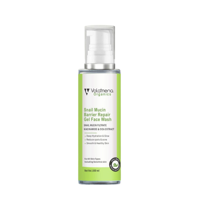 Volamena Snail Mucin Barrier Repair Gel Face Wash