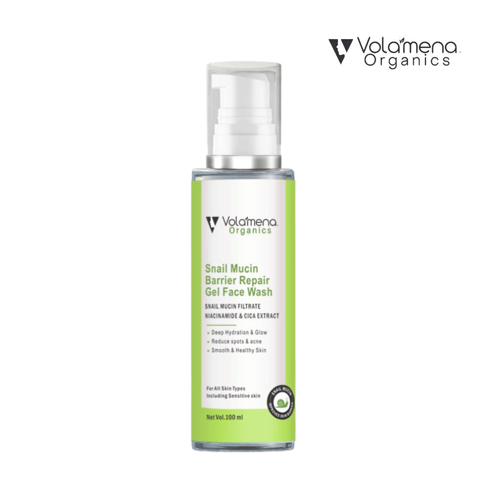 Volamena Snail Mucin Barrier Repair Gel Face Wash