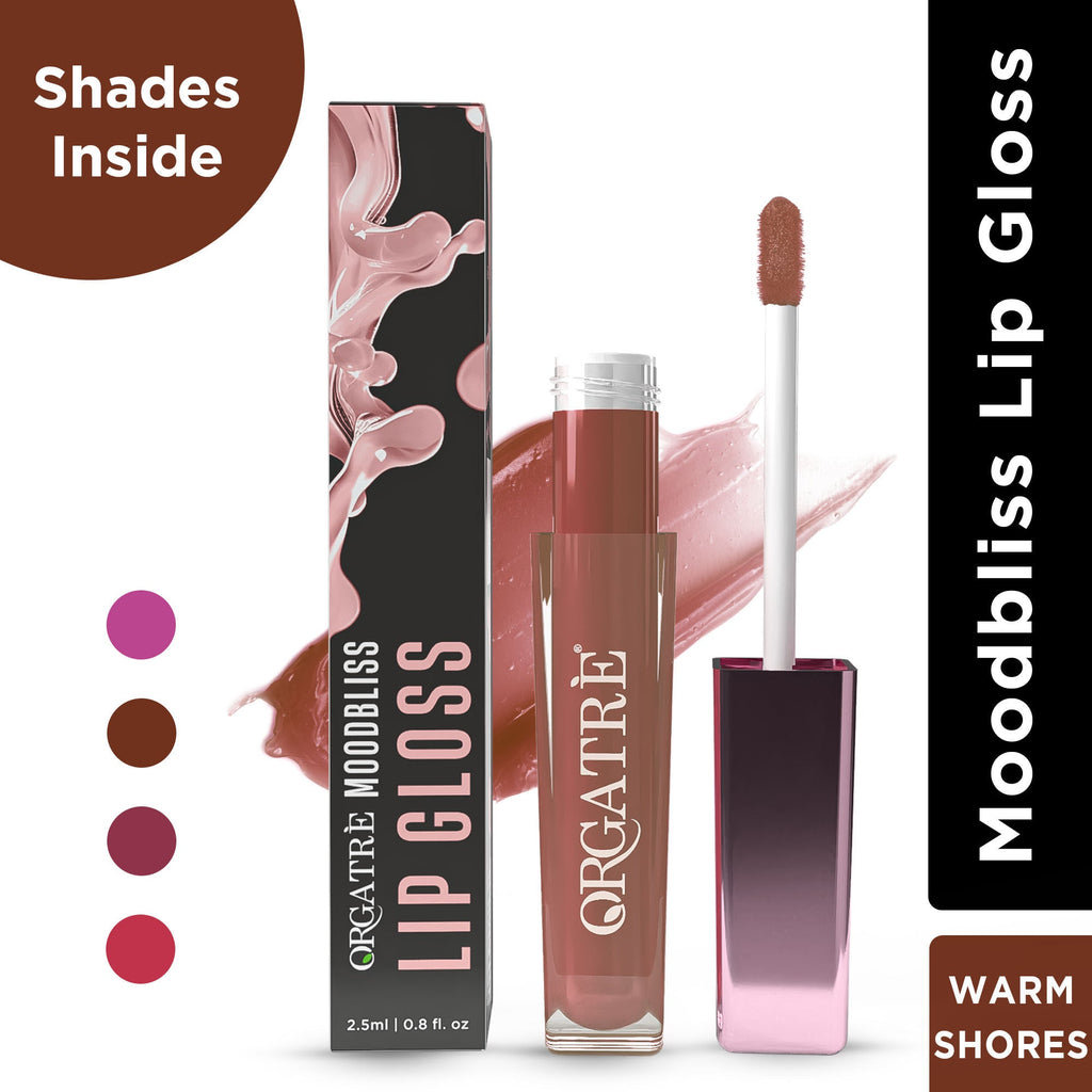 Orgatre Lip Gloss Fuller Plumped Lips With Instant Shine & Glossy Finish