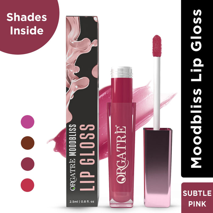 Orgatre Lip Gloss Fuller Plumped Lips With Instant Shine & Glossy Finish