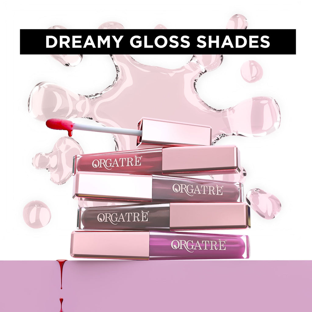 Orgatre Lip Gloss Fuller Plumped Lips With Instant Shine & Glossy Finish