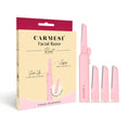 Carmesi Face Razor Reset - 1 Razor & 3 Cartridges - Instant & Painless Hair Removal