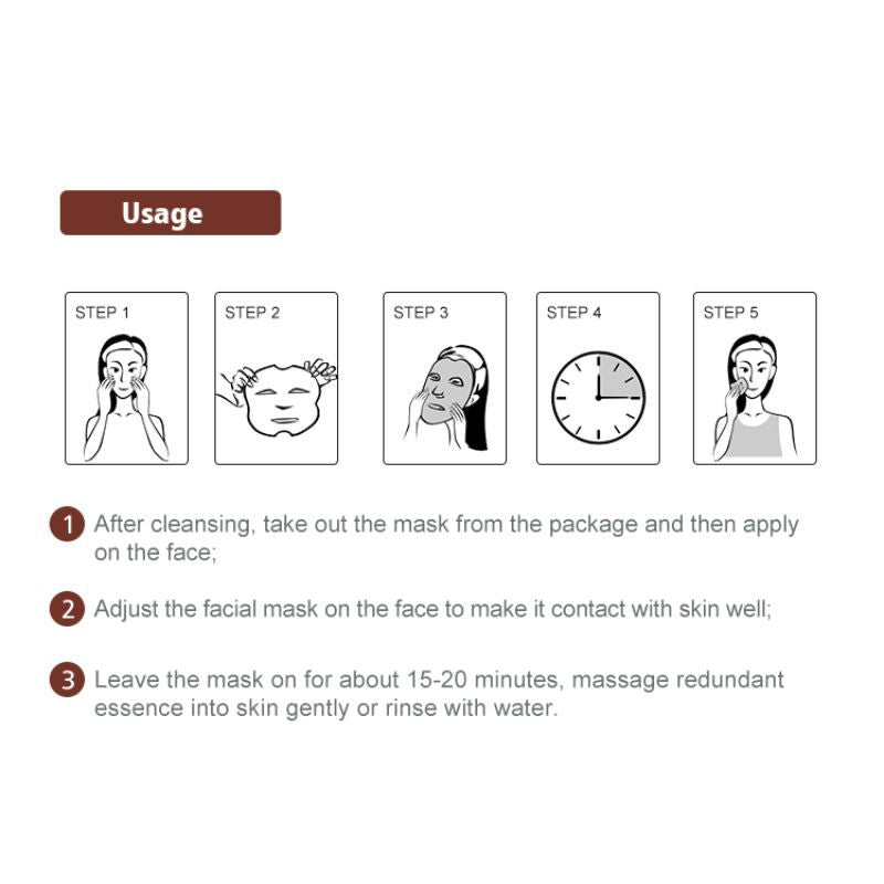 Mond'Sub Coconut Anti-wrinkles Facial Mask Sheet