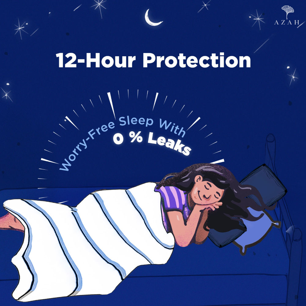 AZAH SleepEzzz Night Sanitary Pads XXL+