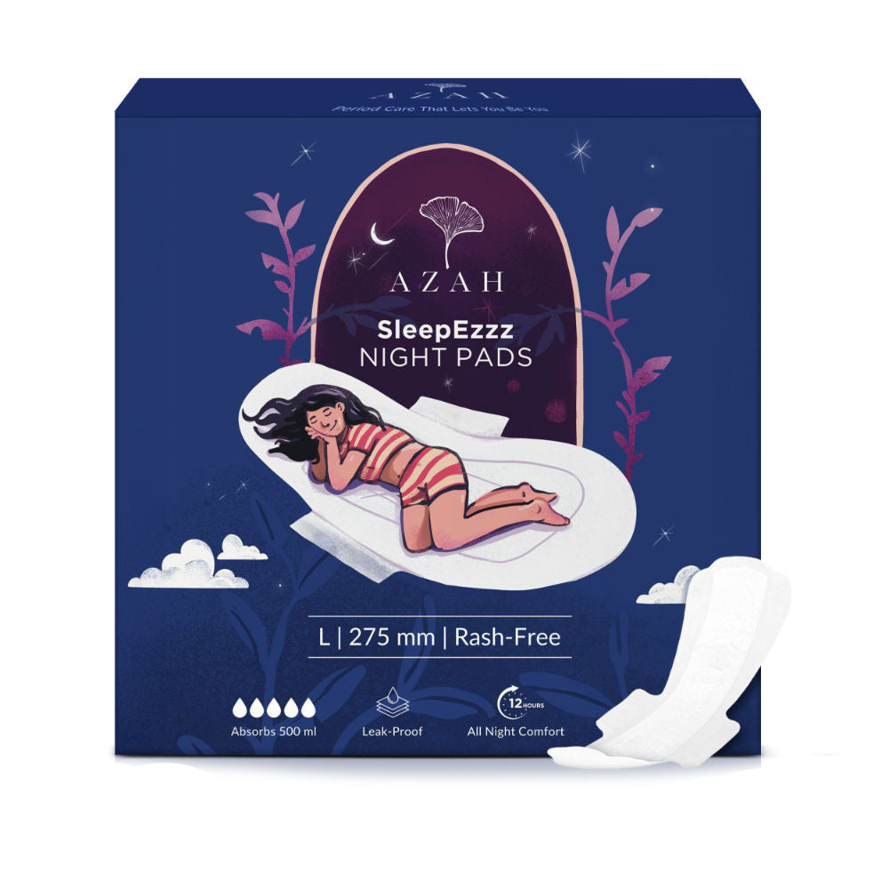 AZAH SleepEzzz Night Sanitary Pads L