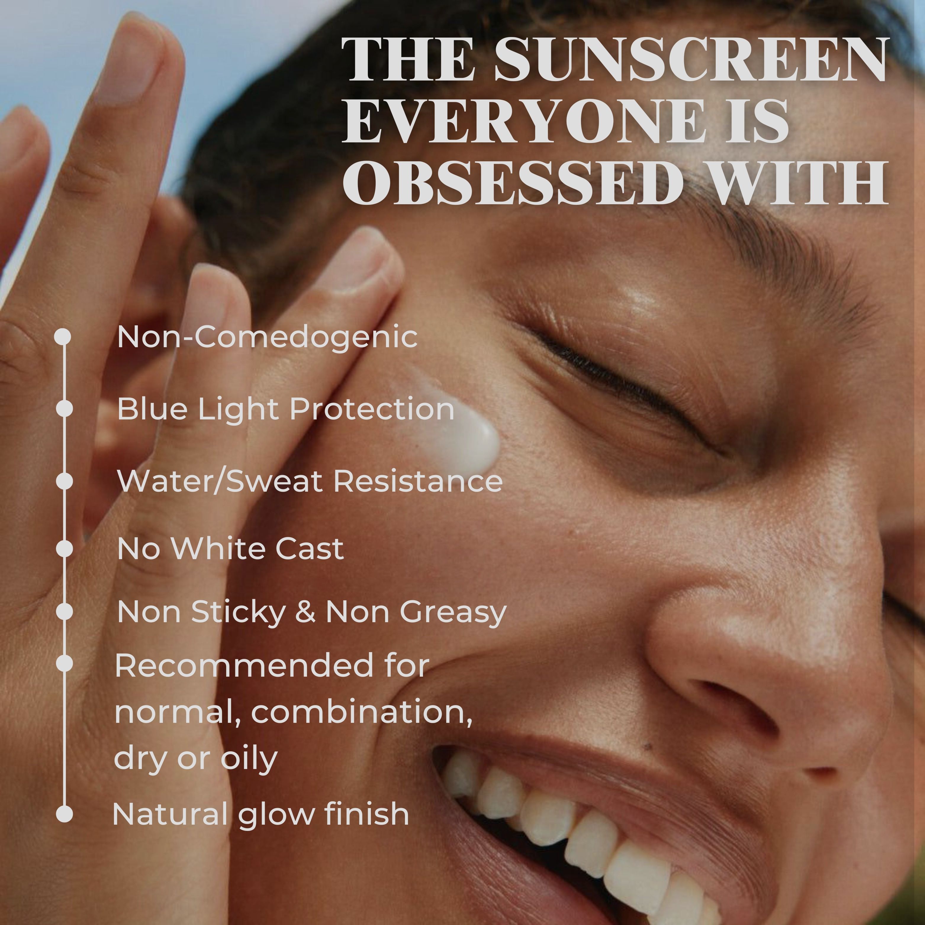 GLAD I MET YOU Ultra-Light Sunscreen SPF 50 PA++++ For Oily & Sensitive Skin