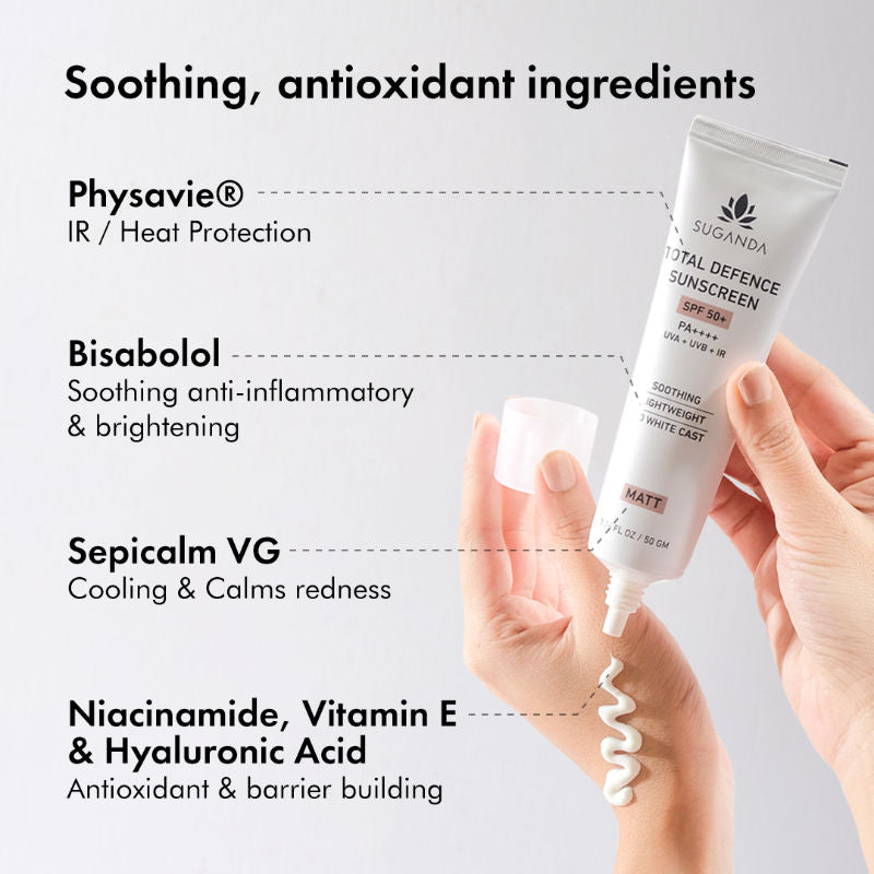 Suganda Total Defence Sunscreen SPF 50 PA++++