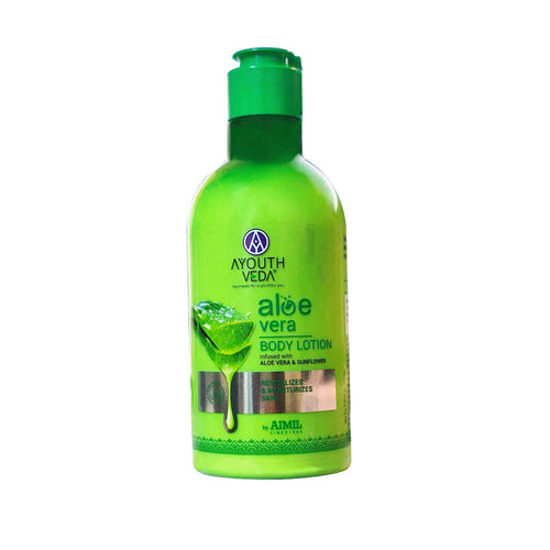 Ayouthveda Aloe Vera Body Lotion to Deeply Hydrate & Nourish Skin