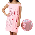 Matra Microfiber Bath Wrap Towel Wearable Cloth Bathrobe for Spa Beach Bathing Shower (Pink)