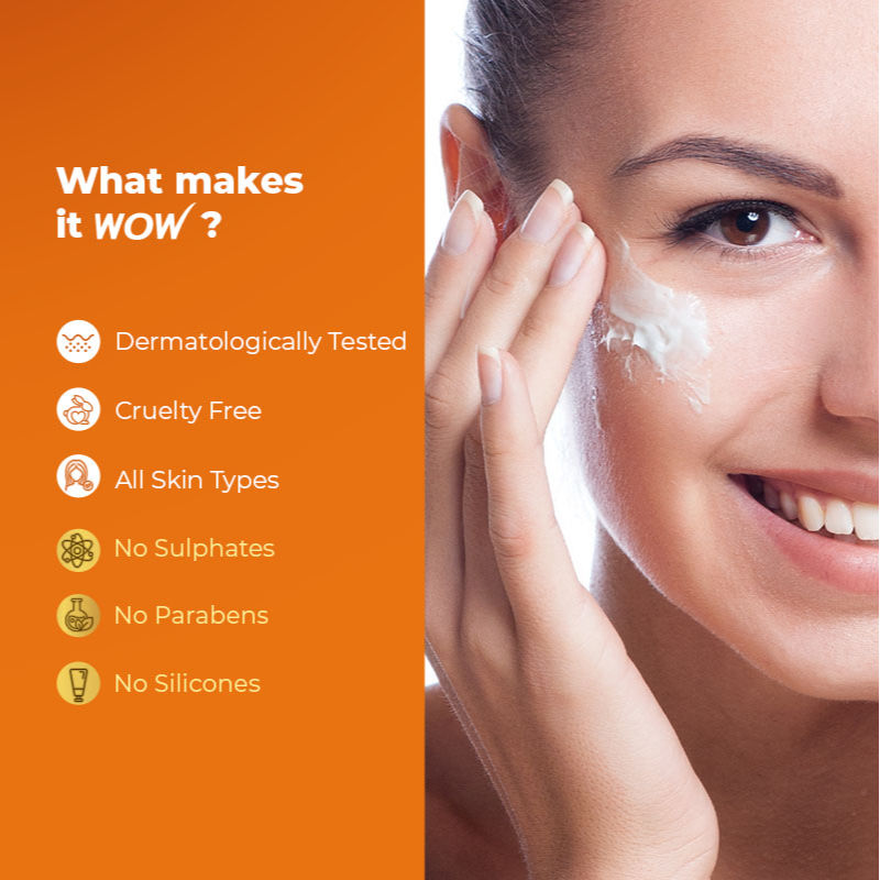 WOW Skin Science Vitamin C & Niacinamide Face Cream- For All Skin Types