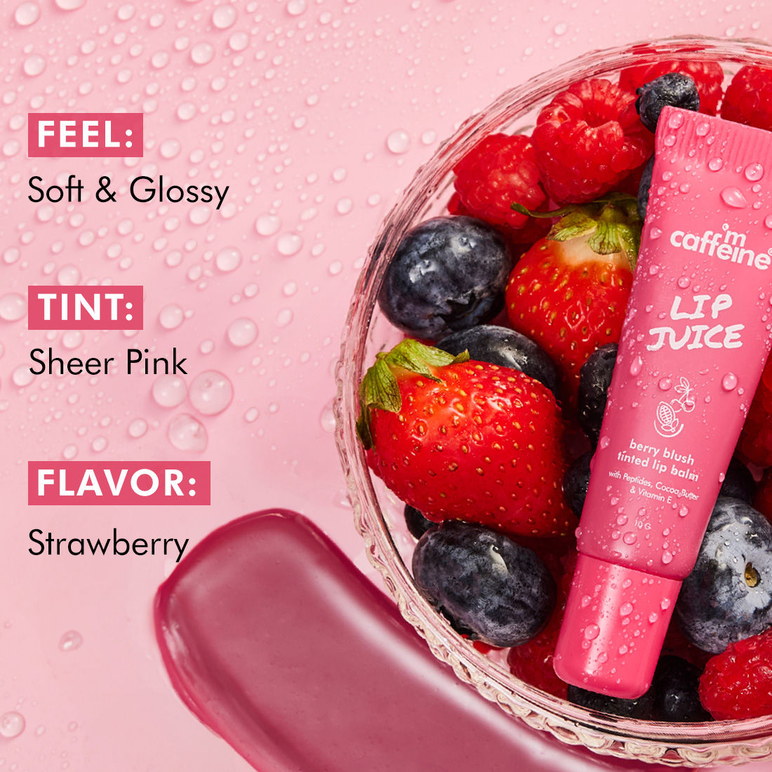 MCaffeine Lip Juice Tinted Lip Balm