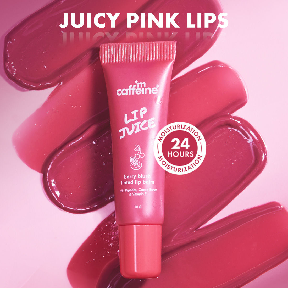 MCaffeine Lip Juice Tinted Lip Balm